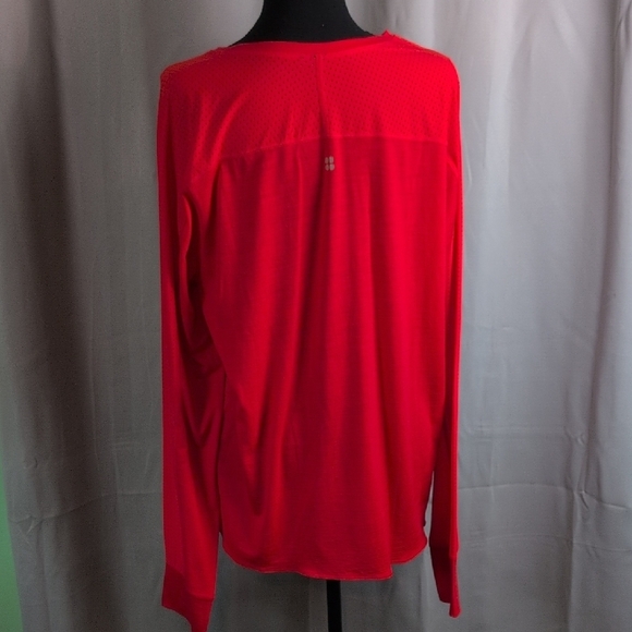Sweaty Betty Red Long Sleeve Tee. Nwot. XXL - Picture 4 of 11